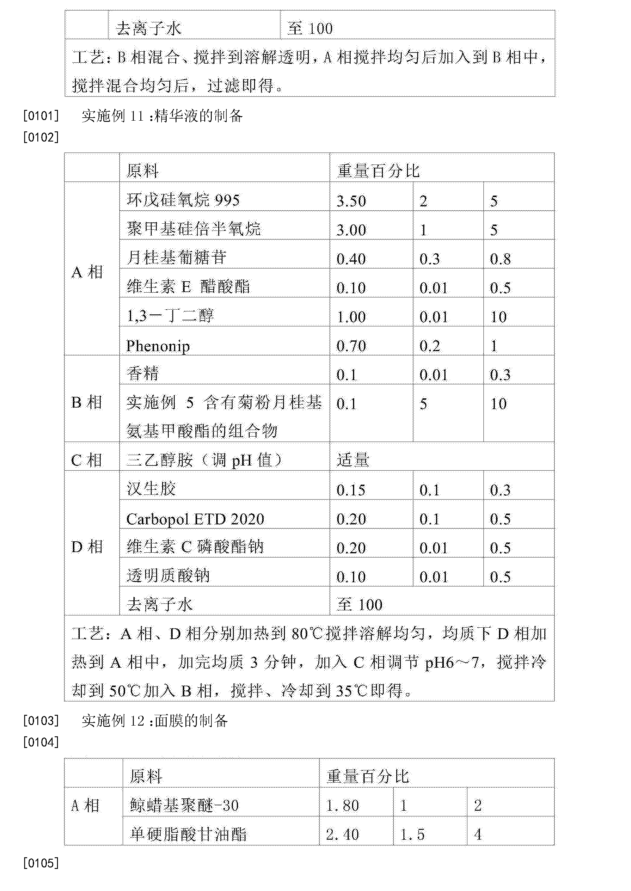 一种含菊粉月桂基氨基甲酸酯和脂肪醇的液晶体系的制备和应用
