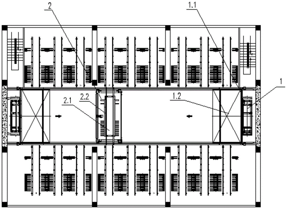 cn209620699u_具用无线充电式搬运小车的立体停车库有效