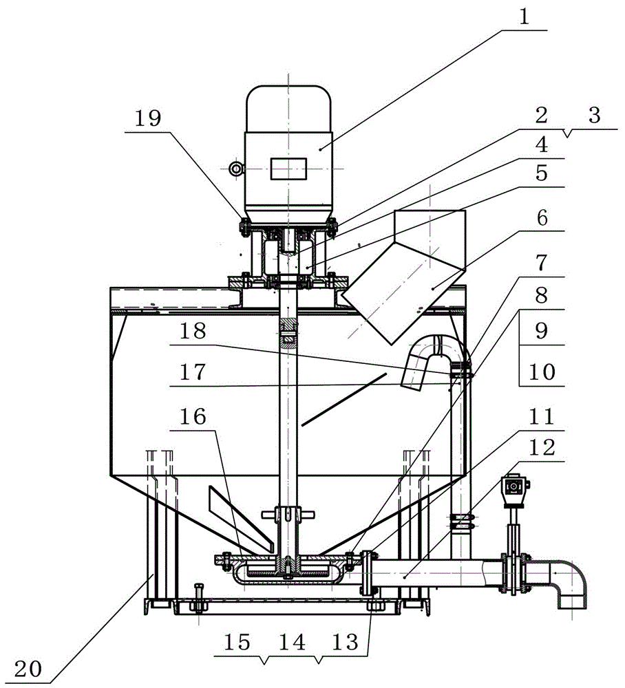 cn209350579u_一种高速制浆机
