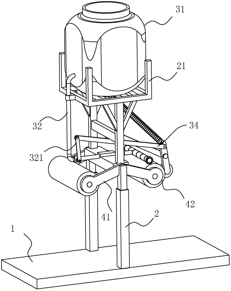 cn209772553u_一种加气混凝土砌块模板的涂油装置