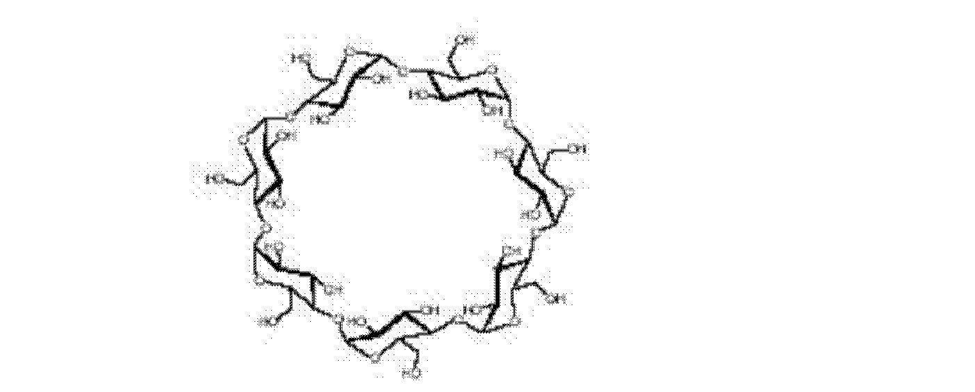 环糊精结构如下所示[0017 环糊精(cyclodextrin,简称)是直链淀粉