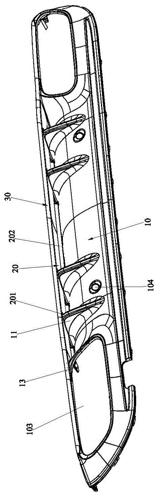 cn209336862u_汽车尾翼安装结构