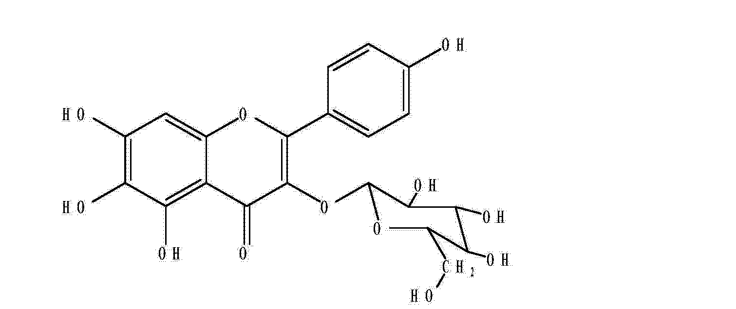 [0005][0004] 6-羥基山萘酚-3-氧-β-葡萄糖苷,結構式為:[0003] 據