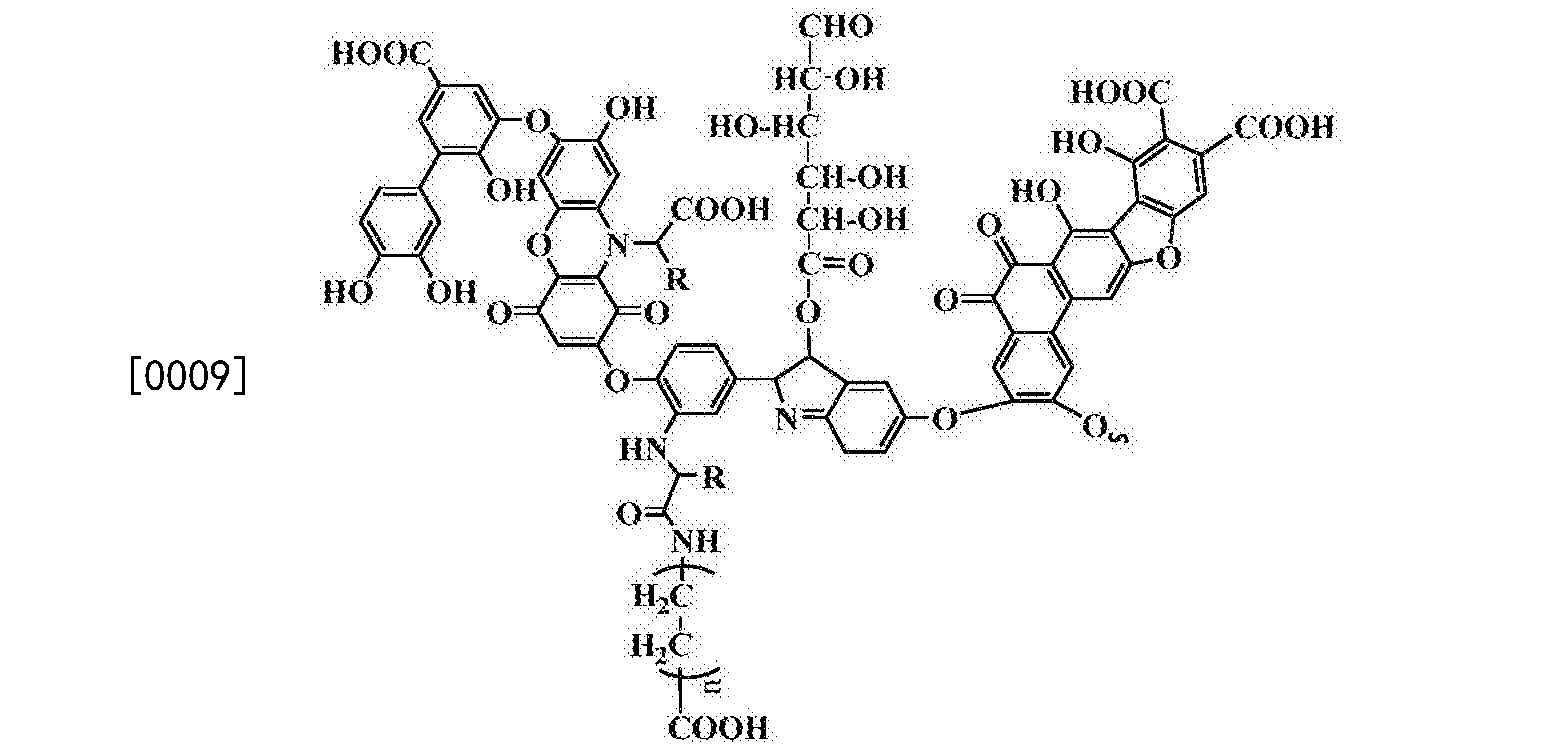 黄腐酸分子结构图片