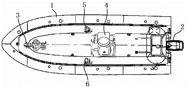 cn209567045u_多功能冲锋舟及简易浮桥