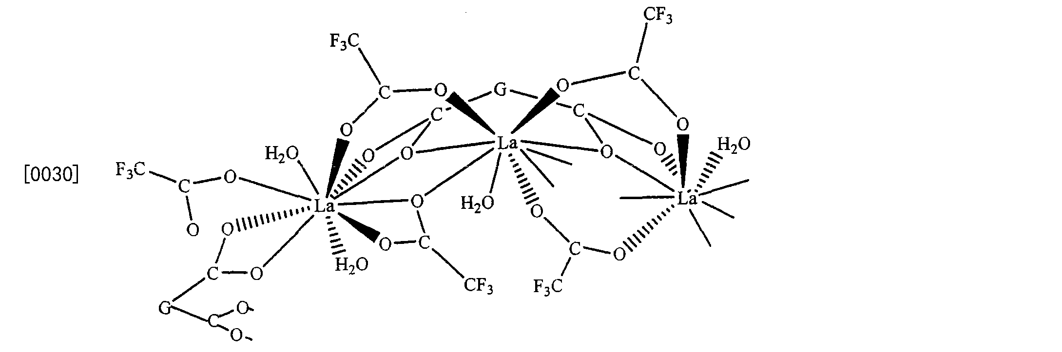 [0028] 该分子结构是由结构式vii代表的基本单元通过cf3coo