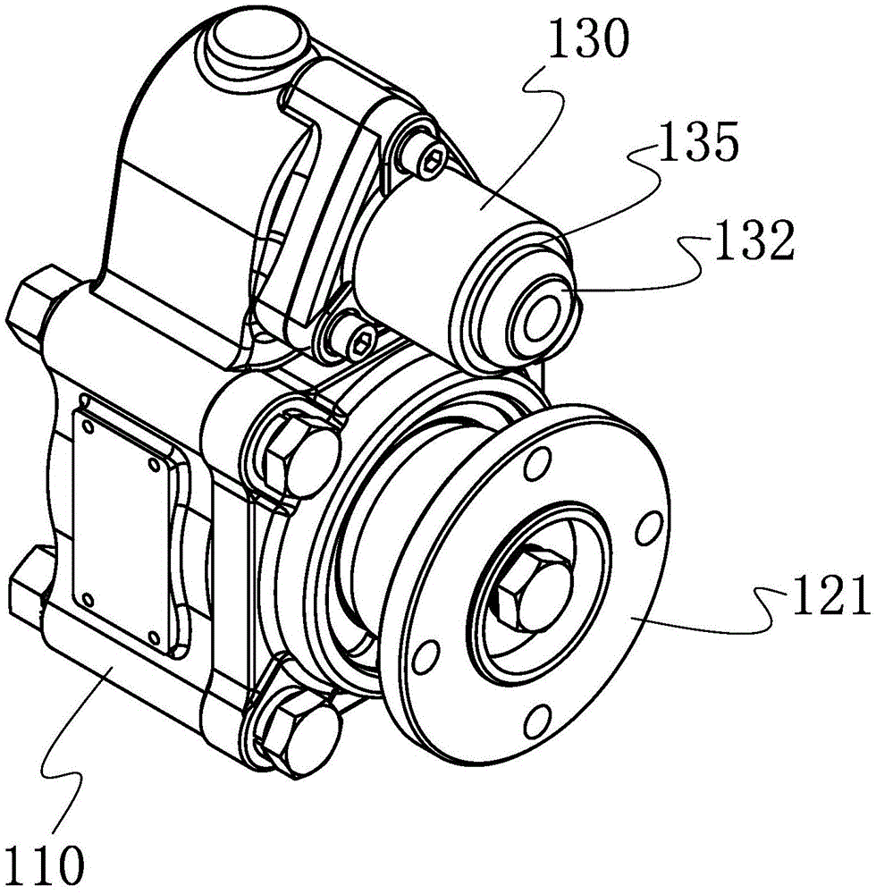 便于安装的取力器
