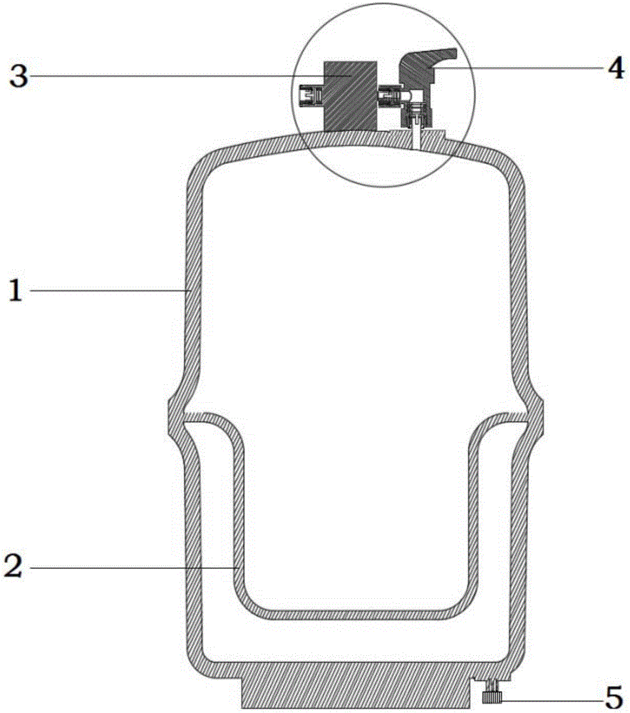 净水机压力桶结构图图片