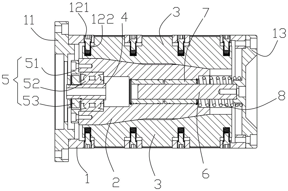 cn109573745a_一种用于收放卷设备的机械胀轴在审