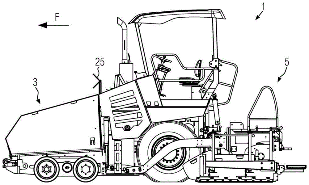 用于前瞻性控制道路整修机的方法