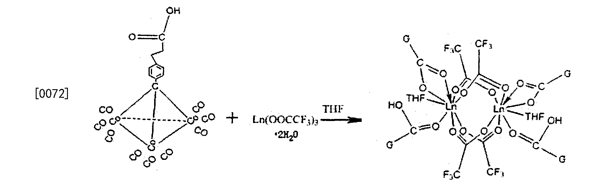 一类金属羰基钴簇与lace形成的桥连配合物及其制备方法和应用