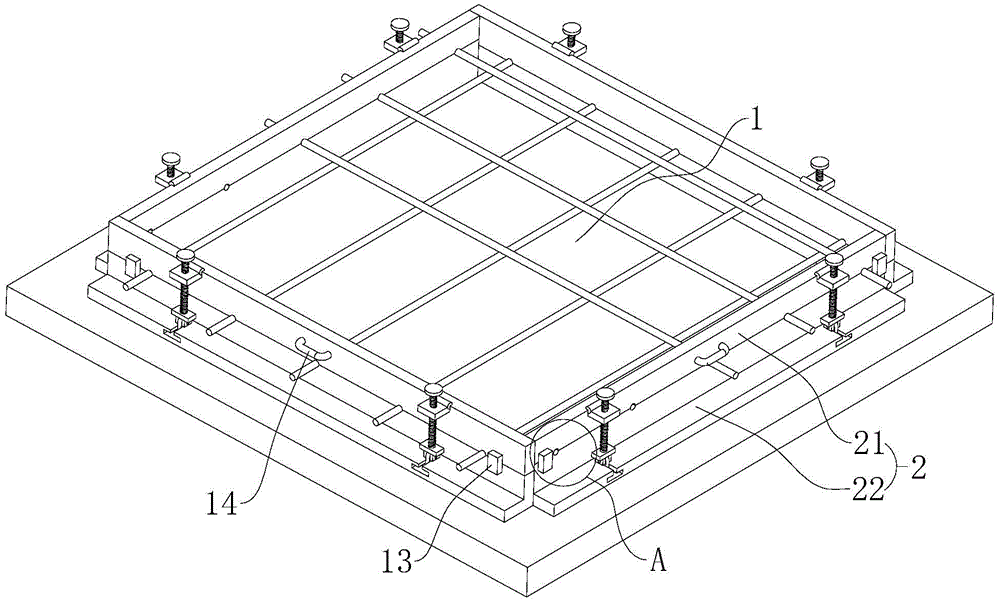 cn209682489u_一种用于浇筑叠合板的制作模具