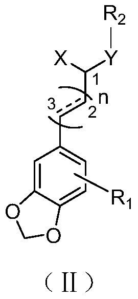 优选的,所述取代桂皮酰胺衍生物如式(Ⅱ)所示,r6为h,c1