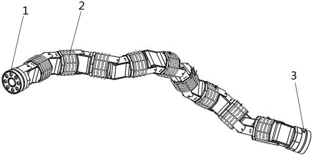cn209954666u_一种八面体蛇形机器人