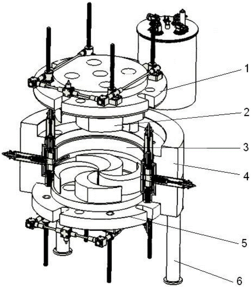 cn106132062b_超导回旋加速器主真空室与低温恒温器合二为一的结构