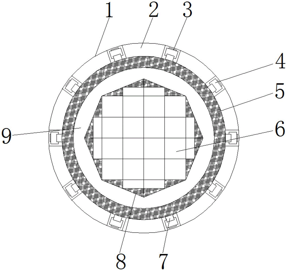 cn209011277u_一种市政工程用下水道井盖结构