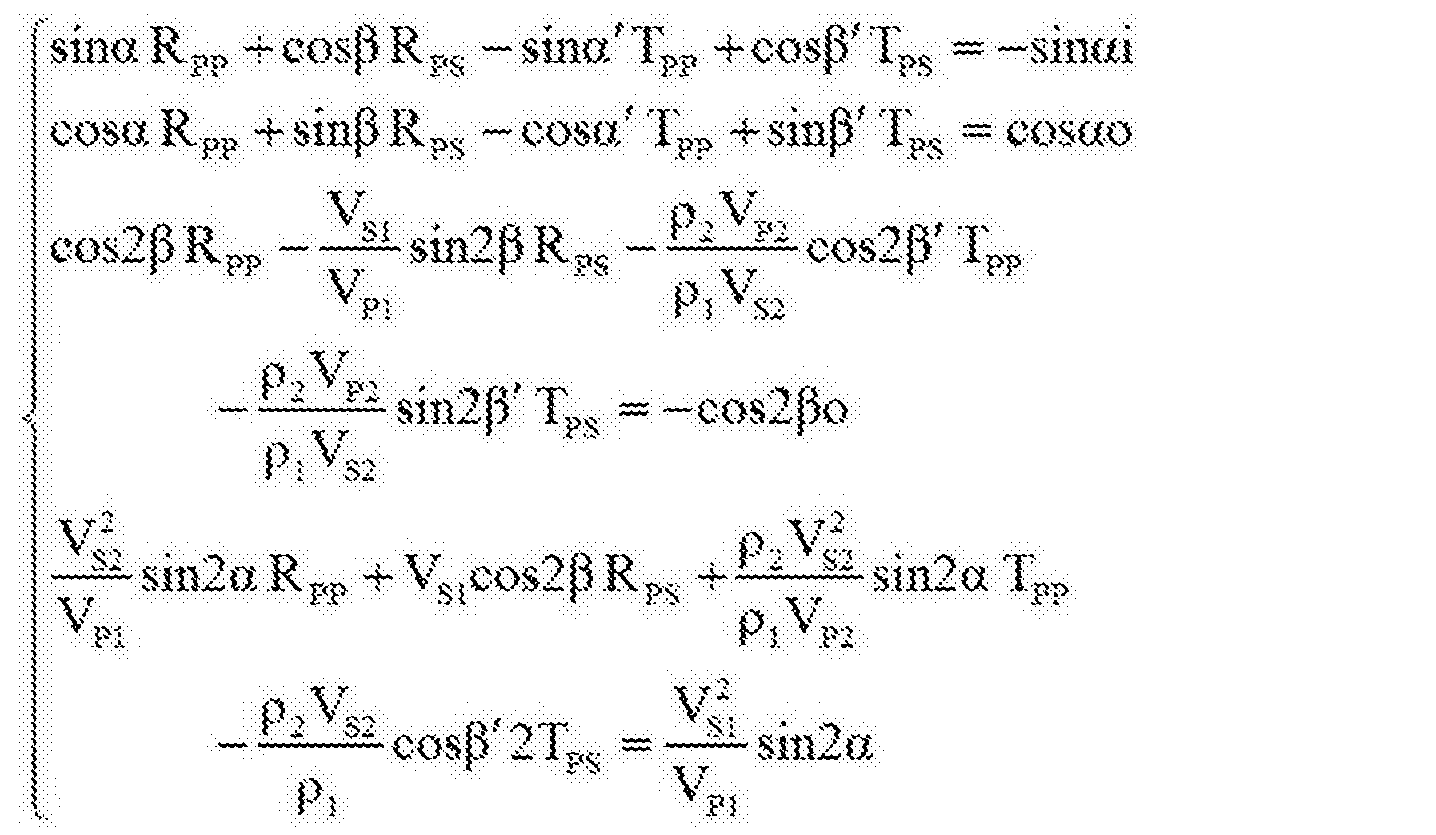 橫波速度,密度有關,而 zoeppritz方程的近似公式可以表達為泊松比(〇)