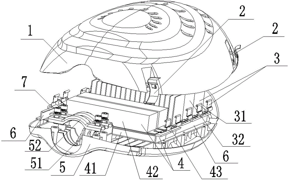 一种led灯具结构