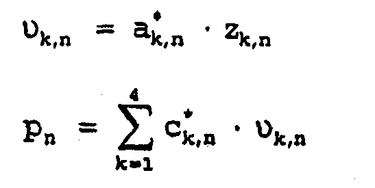 [0026] 其中zk,η是在傅里葉變換之後得到的數據符號的導頻子載波,^n